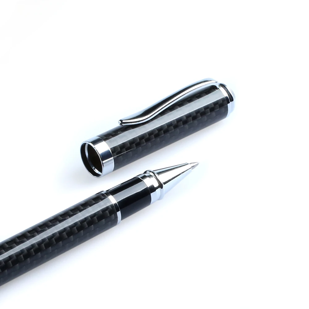 

New Real Aramid Fiber Carbon Fiber Ballpoint Pen, Fashion Metal Quality Writing Pen For Office Business CASE Cover