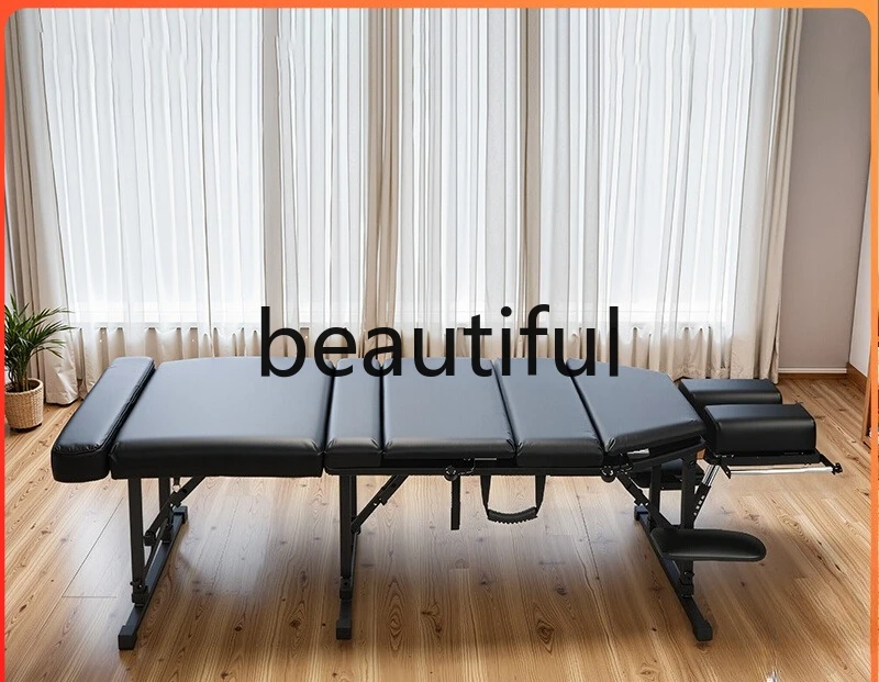 

Multistage folding, massage, spinal muscle stretching and correction bed, chest, waist and neck pressure bed