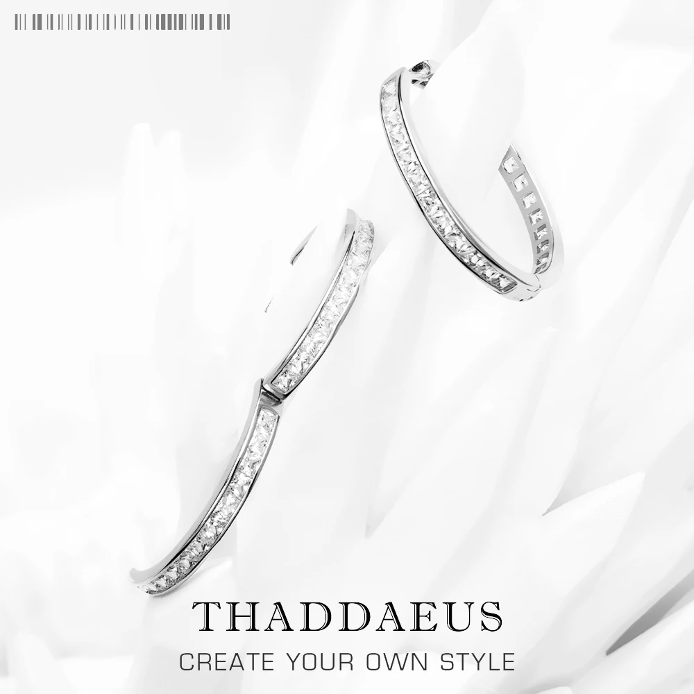 

Большие серьги-кольца на шарнирах, креативный классический подарок из стерлингового серебра 925 пробы, гламурные ювелирные изделия в европейском стиле для женщин