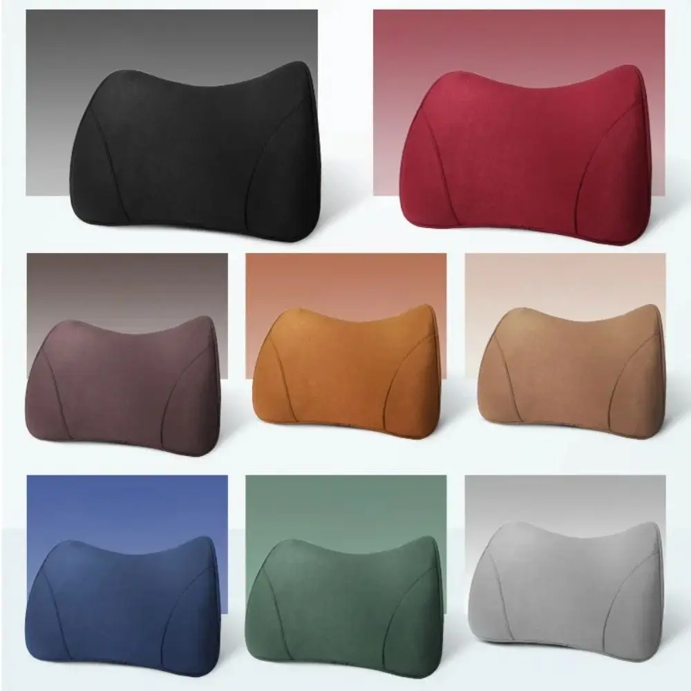 

Memory Cotton Car Seat Booster Breathable Comfortable Lumbar Pillow Soft Durable Waist Support Cushion Driver
