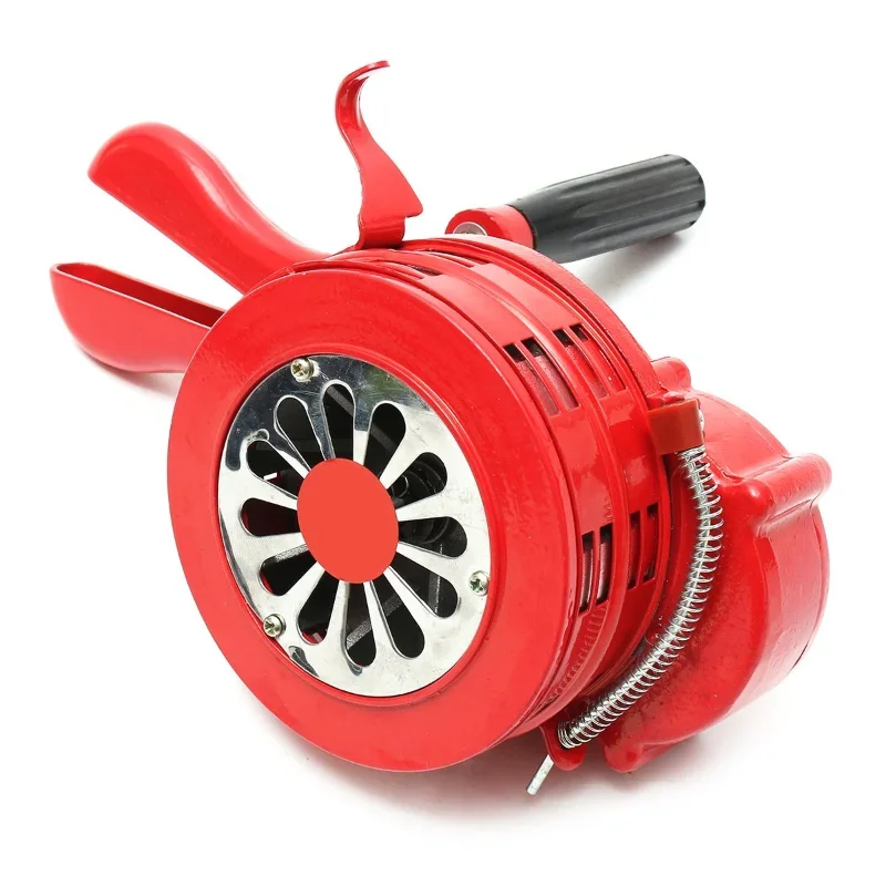 Hand Crank Siren Horn 110dB Manual Operated Metal Alarm Air Raid Emergency Safety EIG88