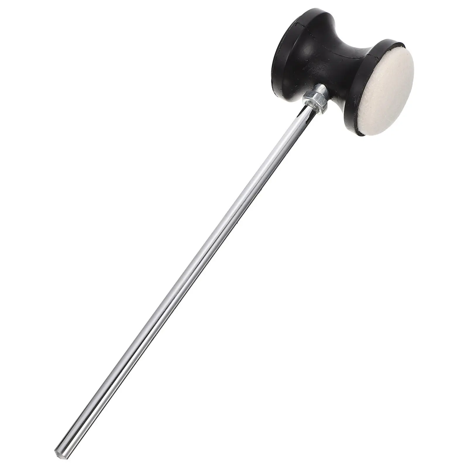 Cabezal de repuesto de fieltro para pedal de bombo, accesorio duradero para instrumentos de percusión, pieza de pedal de tambor