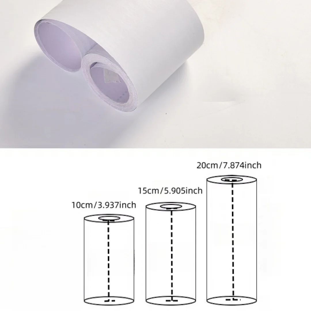 1pc 5m/inch Removable Wood Grain Sticker: Self-Adhesive Backing- Perfect for Door Frame Edges, Kicks, and Baseboards