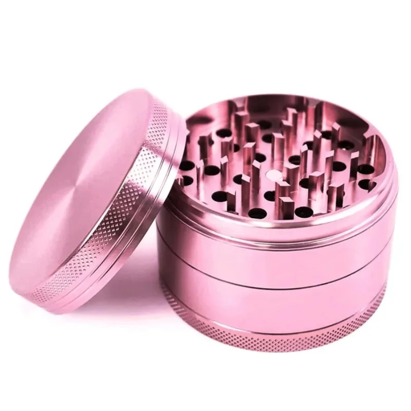 

Protable Aluminum Alloy Dry Herb Grinder for Smoking 4-layer 40mm Herbal Crusher Spice Cutting Machine Tobacco Shop Accessories