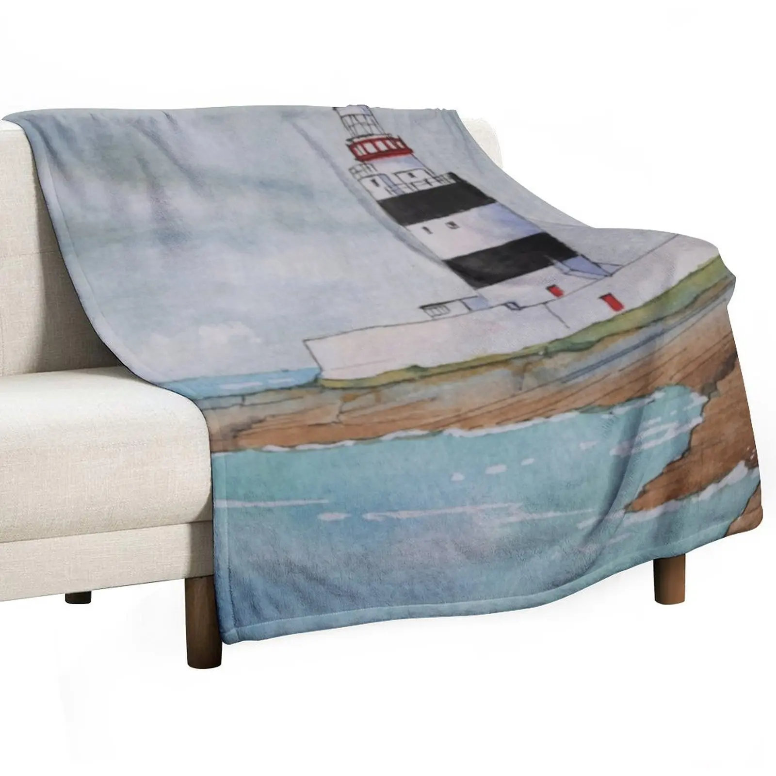 

Hook Lighthouse, Ireland. Throw Blanket funny gift Luxury Throw manga Plaid on the sofa Blankets