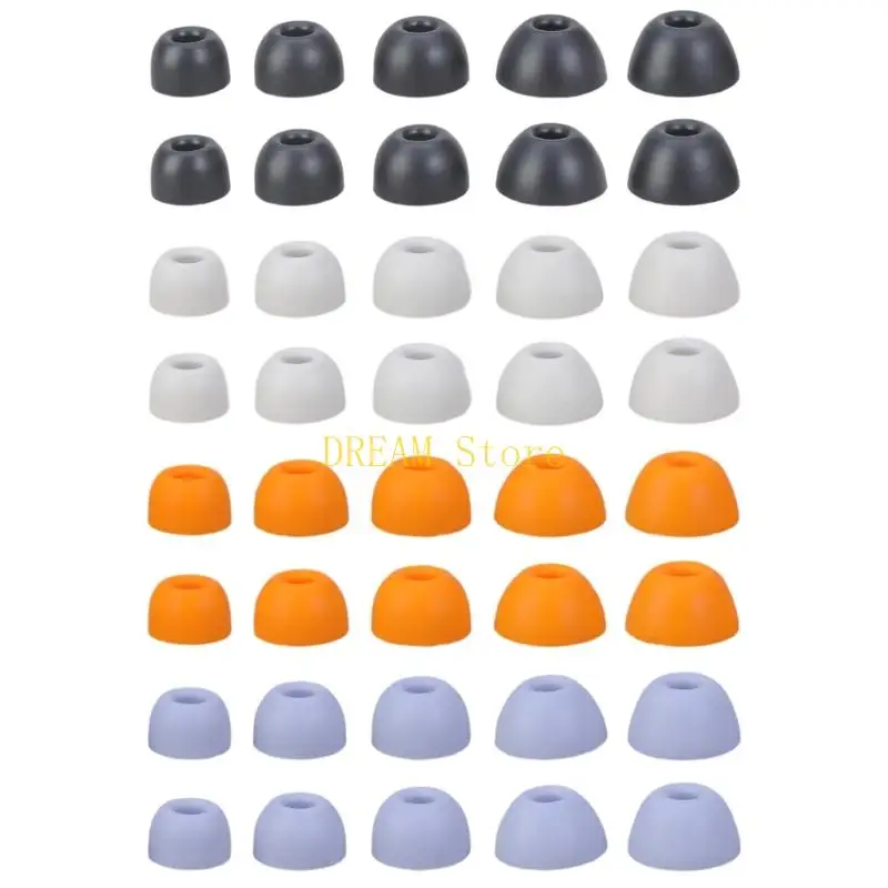 5PAIR SILICONE SILICONE أذن سماعات أذن أذن أذن تغطية الأذن لـ PRO2 سماعة رأس أذن أفضل بيع