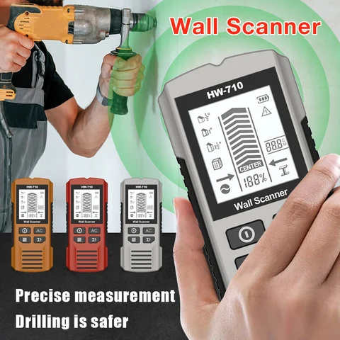 6-in-1 Wall Stud and Wire Finder