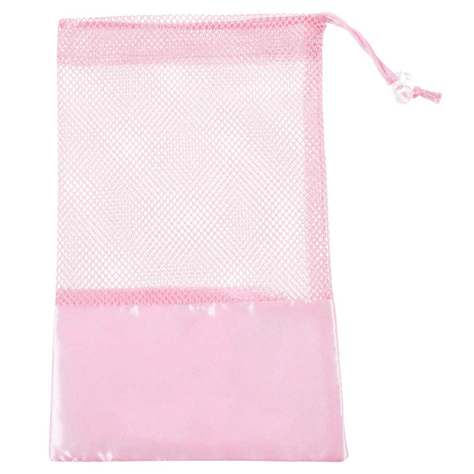 Ballet Shoe Bag Mesh Dance Shoe Storage Pouch Breathable Polyester Drawstring Bag for Soft Sole Shoes Dance Accessories