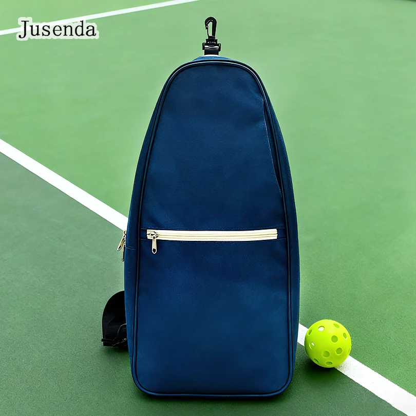 

Jusenda Portable Pickleball Paddle Bag Holds 2 Rackets Lightweight Pickleball Paddle Bag Adjustable with Hanging Hook Traveling