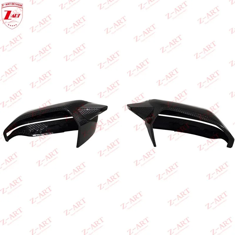 Z-ART G90 G91 Dry Carbon Fiber Mirror Housing for BMW G90 Mirror Cover for M5 Dry Carbon Fiber Mirror Caps For All New M5 2024+