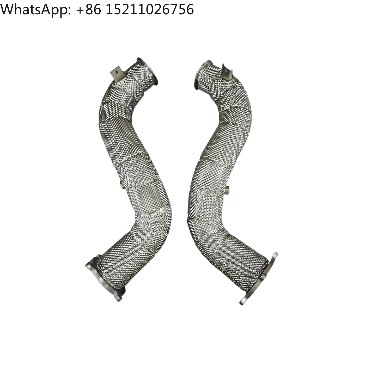 Contach Exhaust Racing Downpipe for Mclaren 720 720s With Heatshield