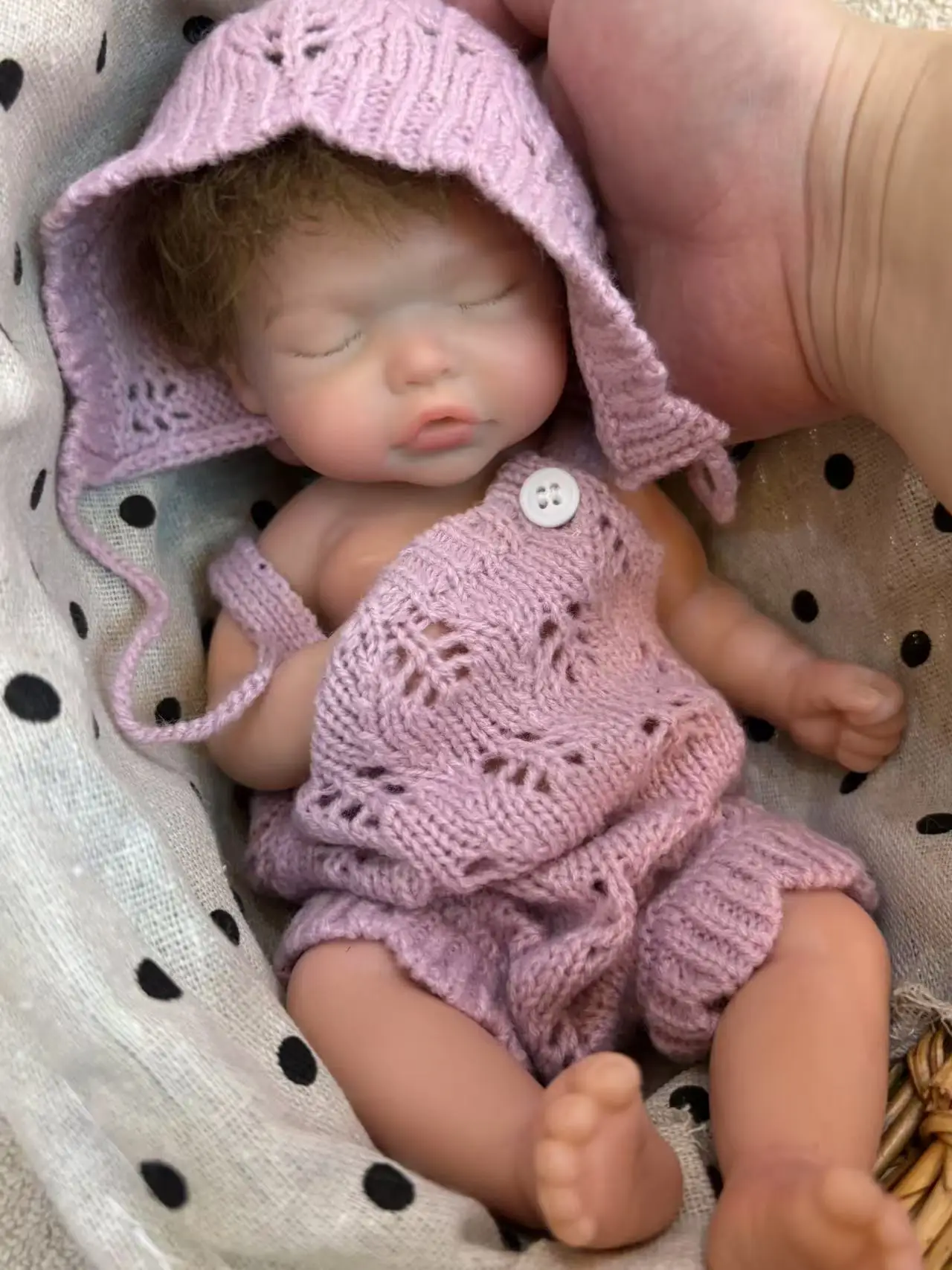 1 PZ/2 Stili Lavabile 25 CM Bebe Reborn Bambole Della Ragazza Del Silicone Con Capelli Radicati Vernice Fatta A Mano Della Pelle Tocco Morbido Neonato ragazza bambola