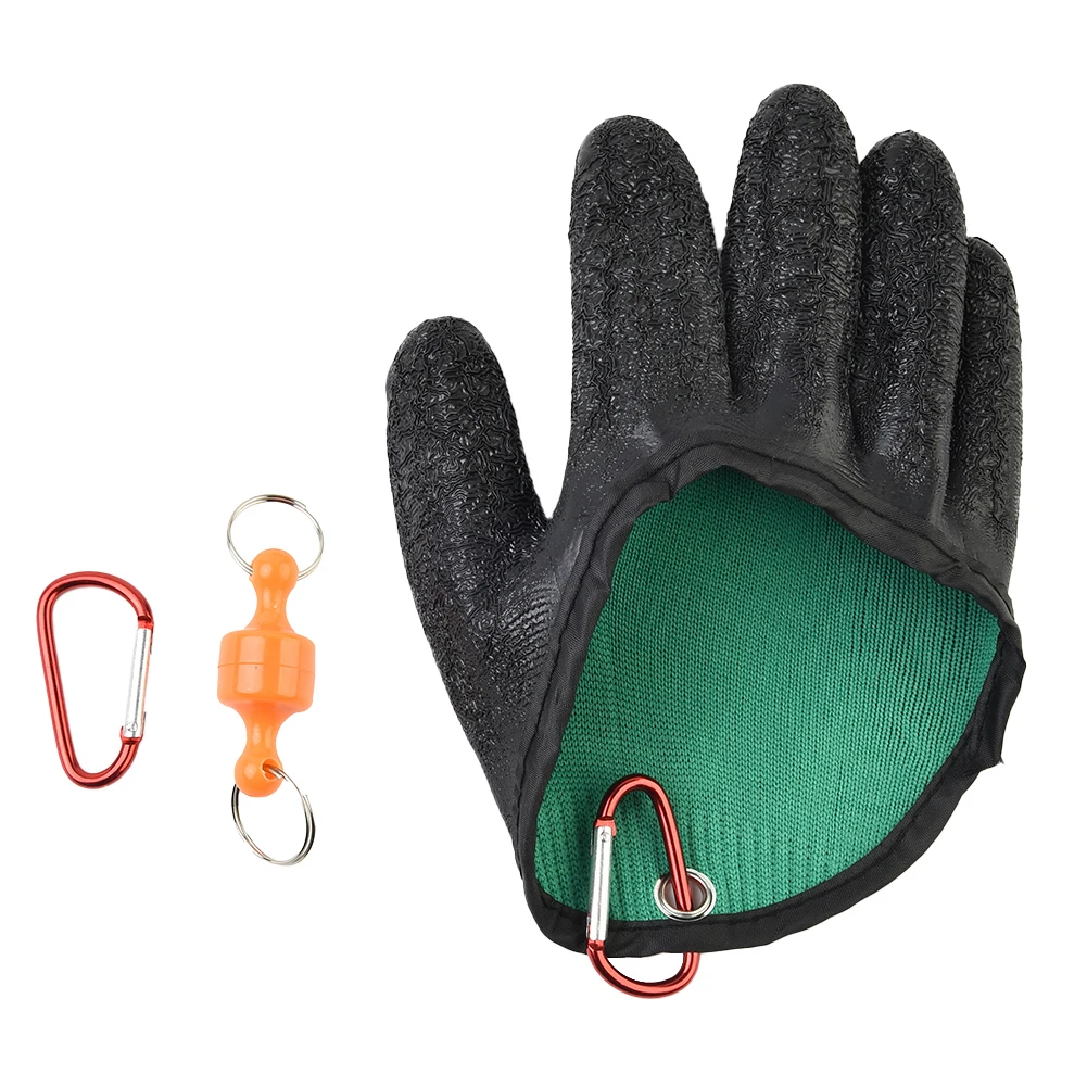 Tool Fishing Gloves Anti-Puncture Anti-slip Elastic Fisherman Latex Professional Release Toughness Wear-resistant