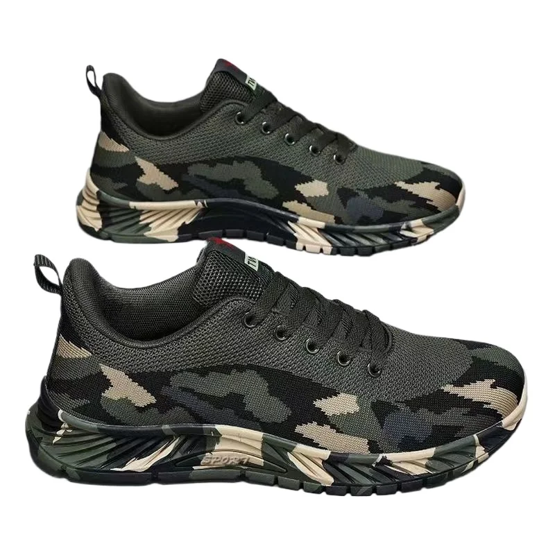 

Men's and Women's Shoes for Work Spring and Summer Breathable Soft-soled Shoes Lightweight Construction Site Shoes for Men Traf