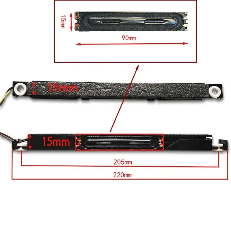 NEW for Samsung TV Speaker UA46C5000PR UA32C4000P BN96-12941C BN96-13406B 8ohms 10W 100% Test