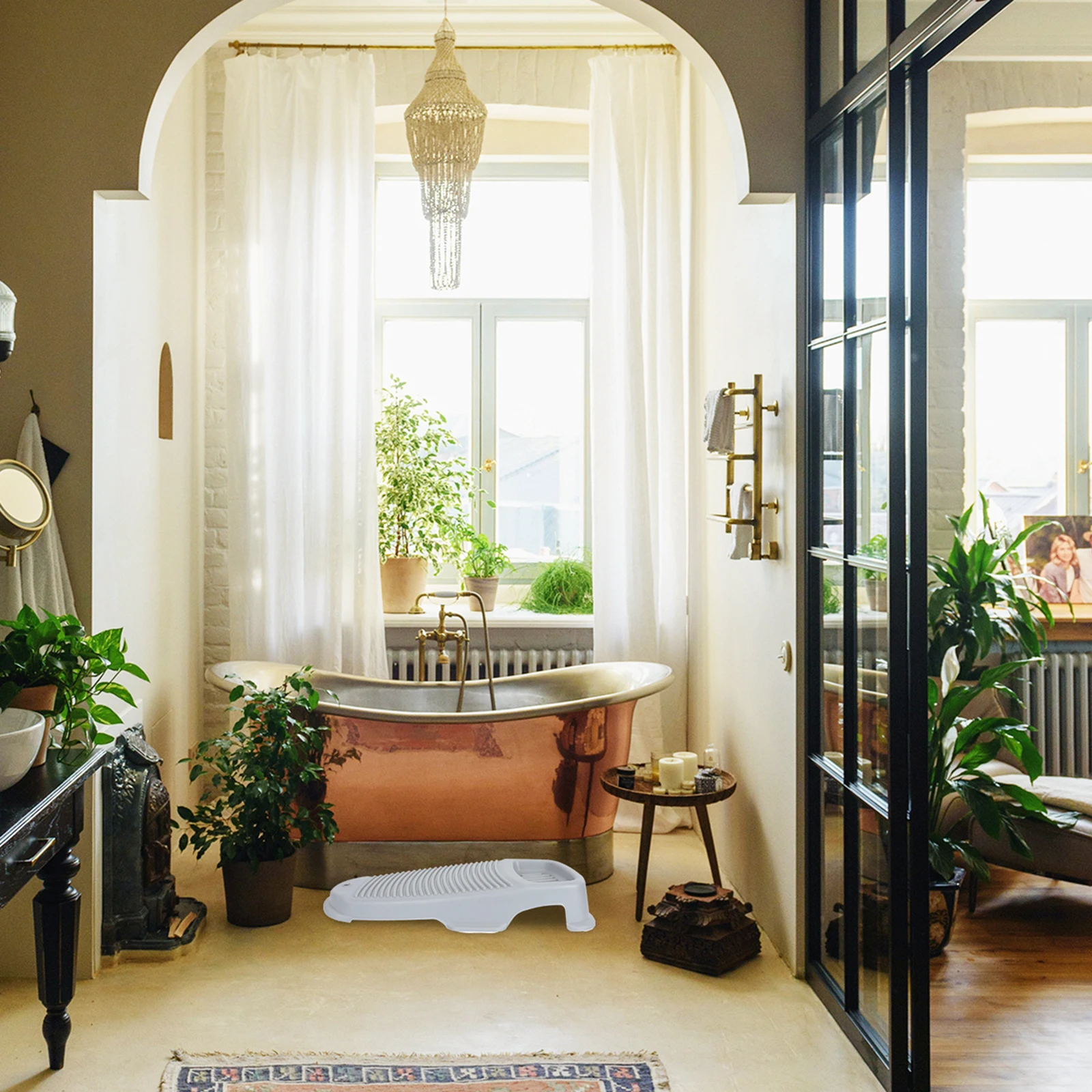 

Anti-Skid Washboard Thickened Plastic Washing Board For Laundry Mini Hand Wash Board Home Laundry Supply Dormitory Washing Tool