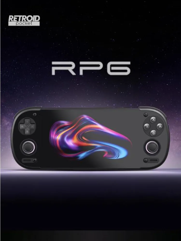 Retroid Pocket6 RP6 Android-gameconsoles 5,5 inch 1080P 120 Hz AMOLED-scherm 6000 mAh Hall-effect Trigger 8GEN2 Handheld Console - afbeelding 2