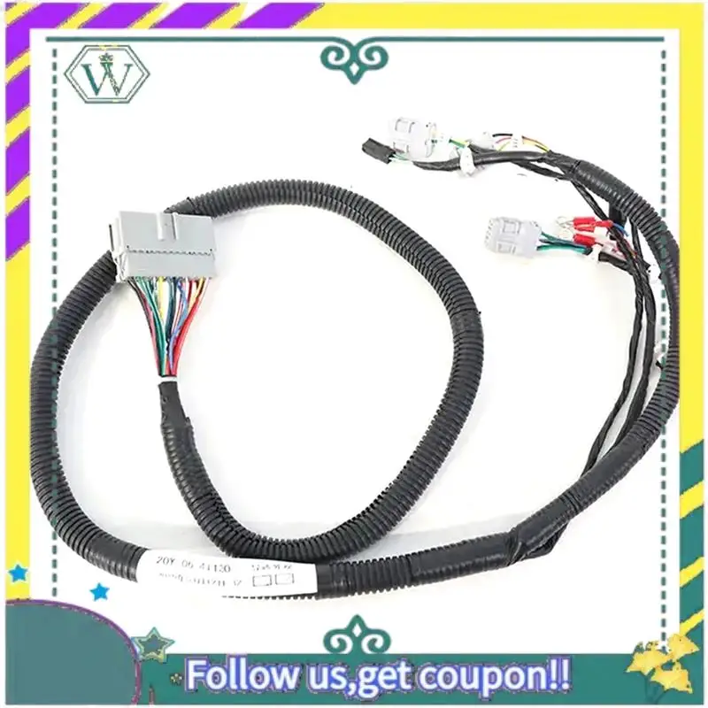 

A82U-20Y-06-41130 Excavator Engine Wiring Harness For KOMATSU PC130-8 PC200-8 PC270-8 Excavator Wiring Harness