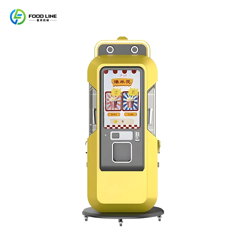 High gross weight popcorn vending machine, stable operation, easy to maintain popcorn vending machine