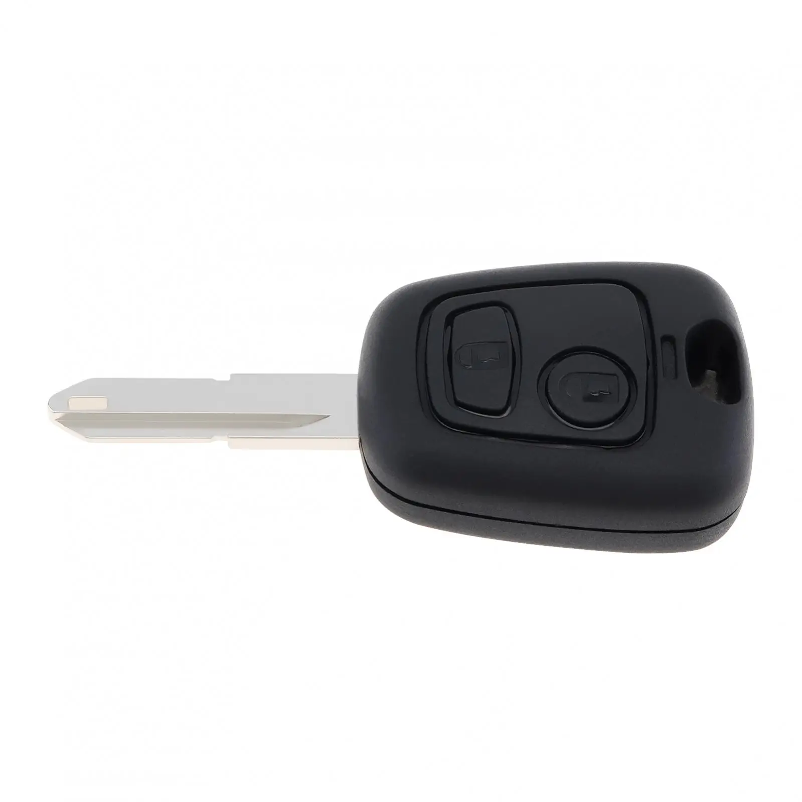 Coque de clé à distance de voiture à 2 boutons avec lame 206 et 2 micro-interrupteurs, adaptée pour KIT 106, 206, 306, 406