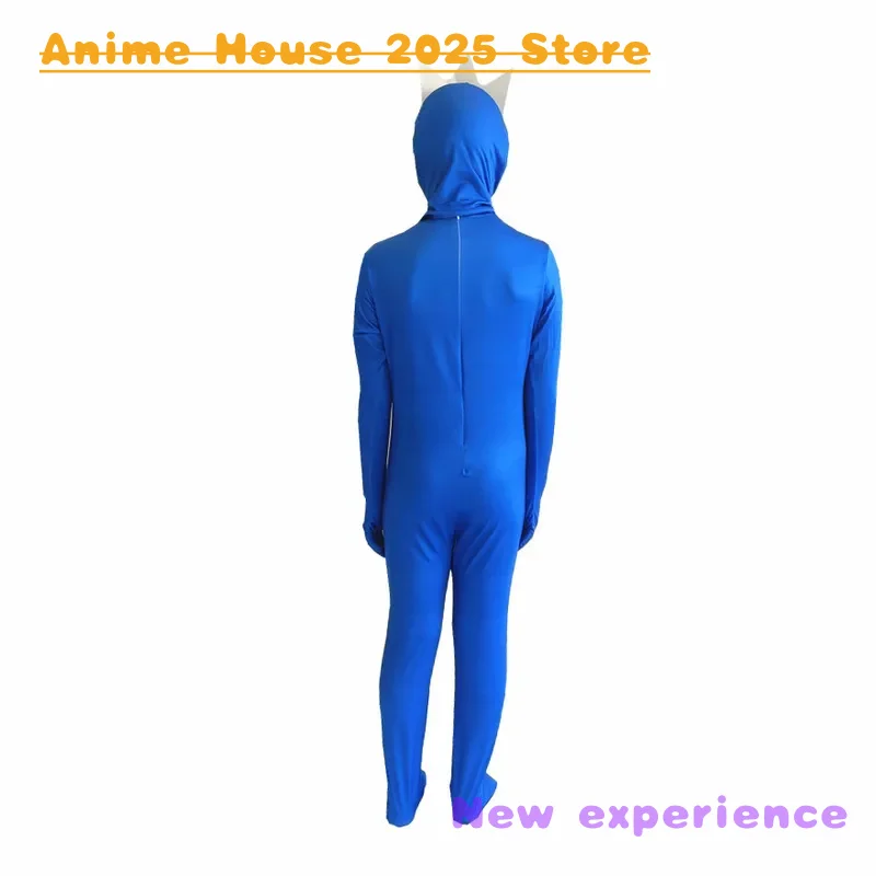 2025 animação traje arco-íris amigos traje crianças meninos azul monstro wiki cosplay jogo de terror halloween macacão canival birthd