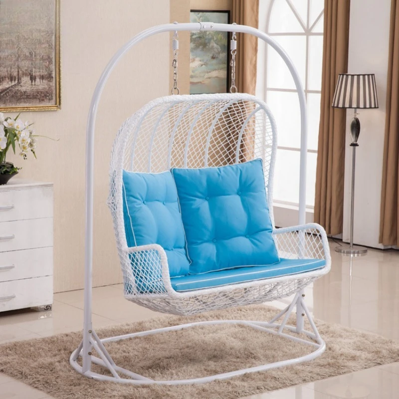 

Lazy balcony hanging basket, casual fashion hanging basket chair, balcony double swing chair cradle