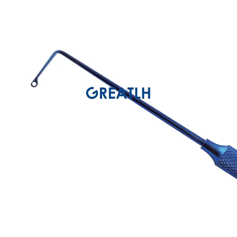 Autoclavable Retinal Detachement Hook Retinal Hook Ophthalmic Surgical Instrument