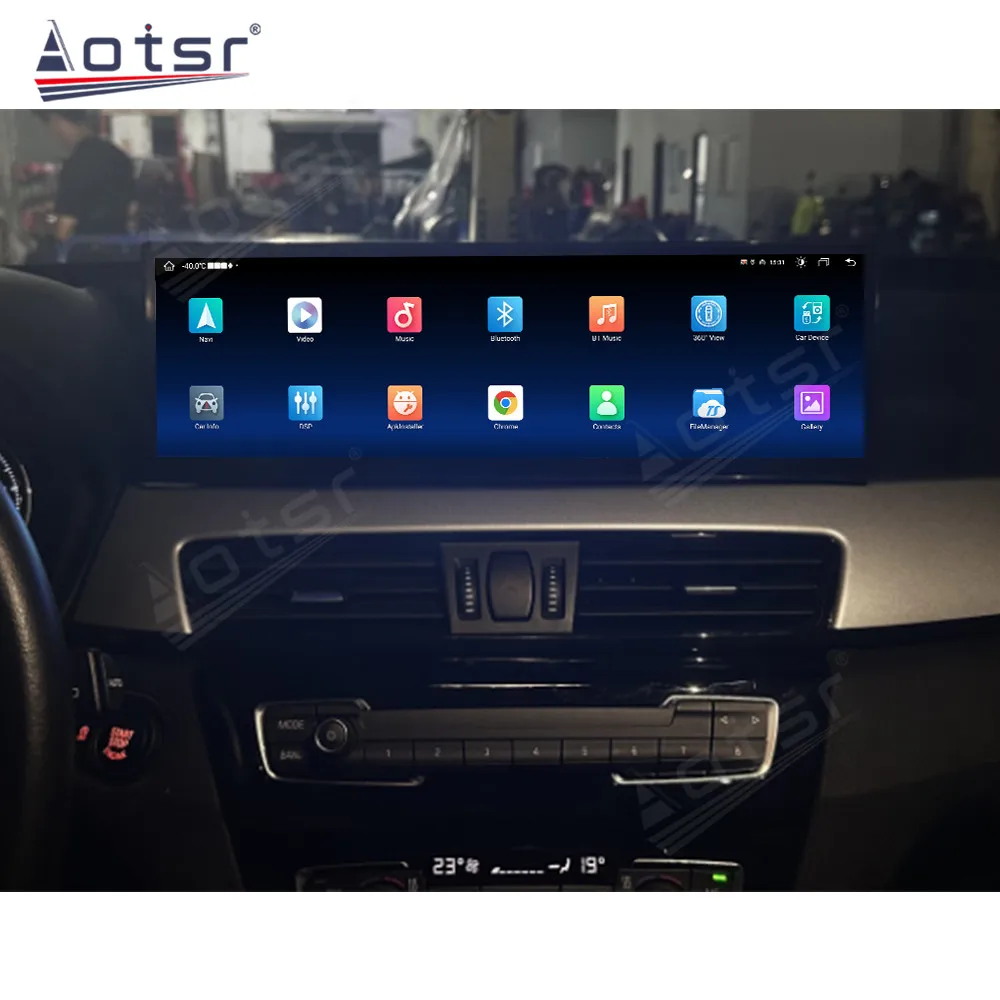 

14,9 "Android 13 CarPlay автомобильный радиоприемник для BMW X1 F48 F49 2015-2019 AI сенсорный экран мультимедийный плеер GPS-навигация Headuint DSP BT