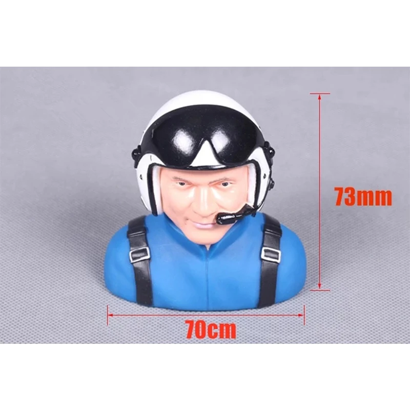 FMS Pilot Figures Hand Painted FMSPilot001-014 for RC Airplanes Model Plane Aircraft Warbird Sport Jet Car Boat Drone Toy Driver