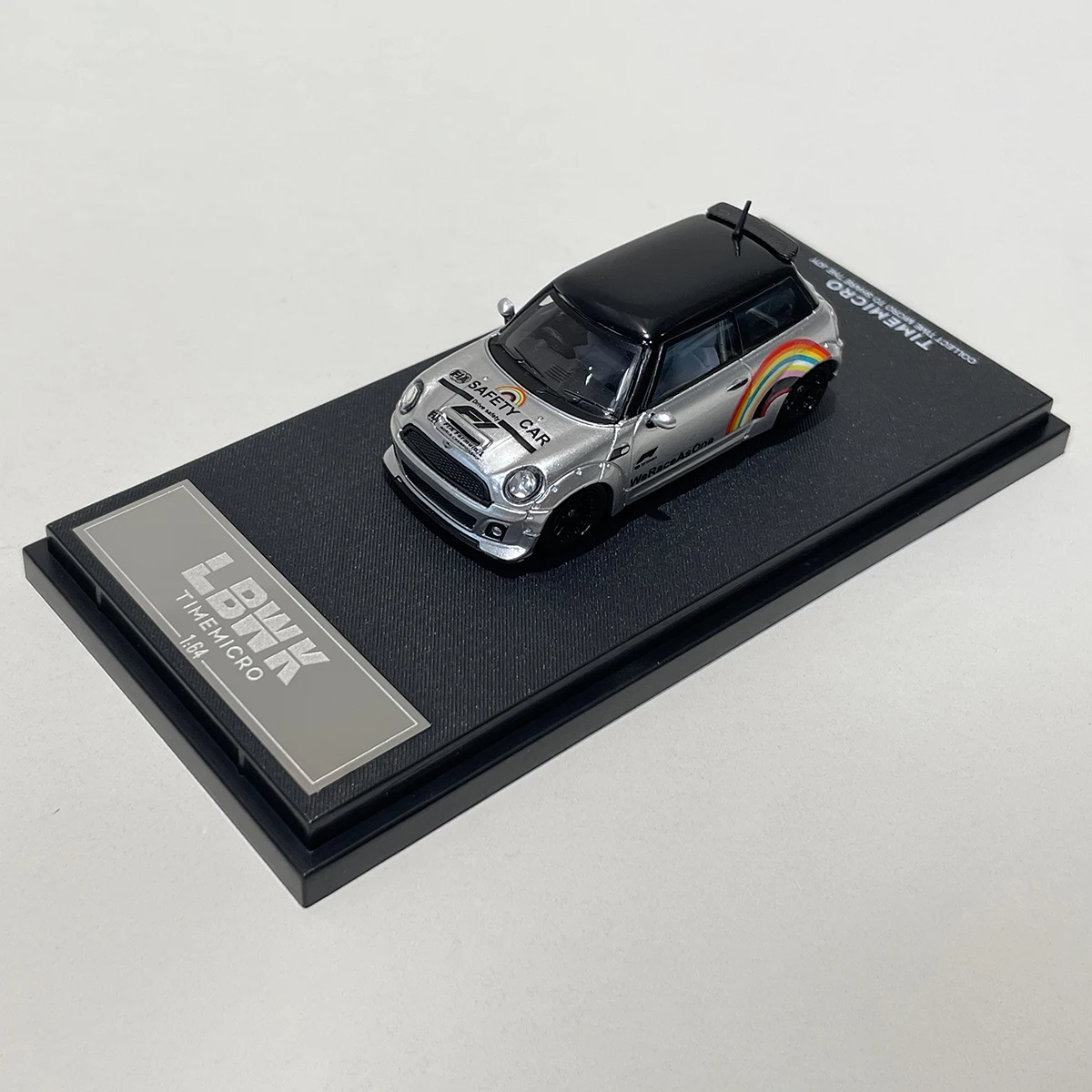 In Stock Time Micro TPC BSC 1:64 Mini Cooper BMW Rainbow Supreme