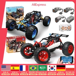 Technical Buggy Car K96116 APP Remote Control Moter Power Building Blocks Bricks Programming Gift Sets Toys For Children Kids