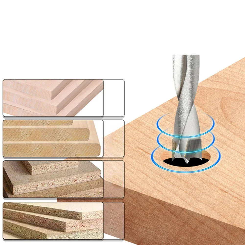 

Hexagonal Handle Drill Bit For Rechargeable Drill And Hand Drill Perfect For Woodworking Applications And Construction Projects