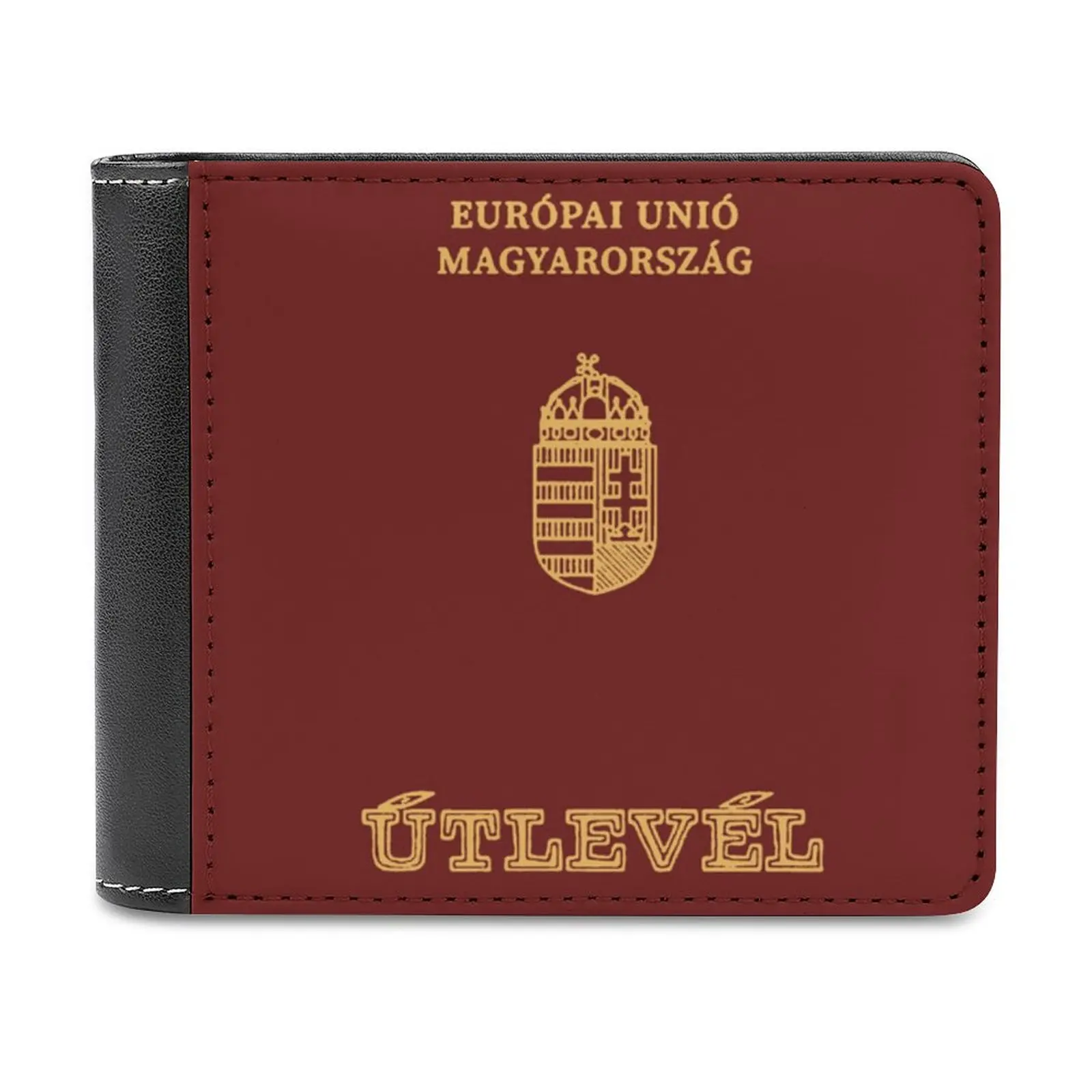 Hungary Passport Men'S Wallet Purses Wallets New Design Dollar Price Top Men Leather Wallet Hungary Hungarian Hungarian People