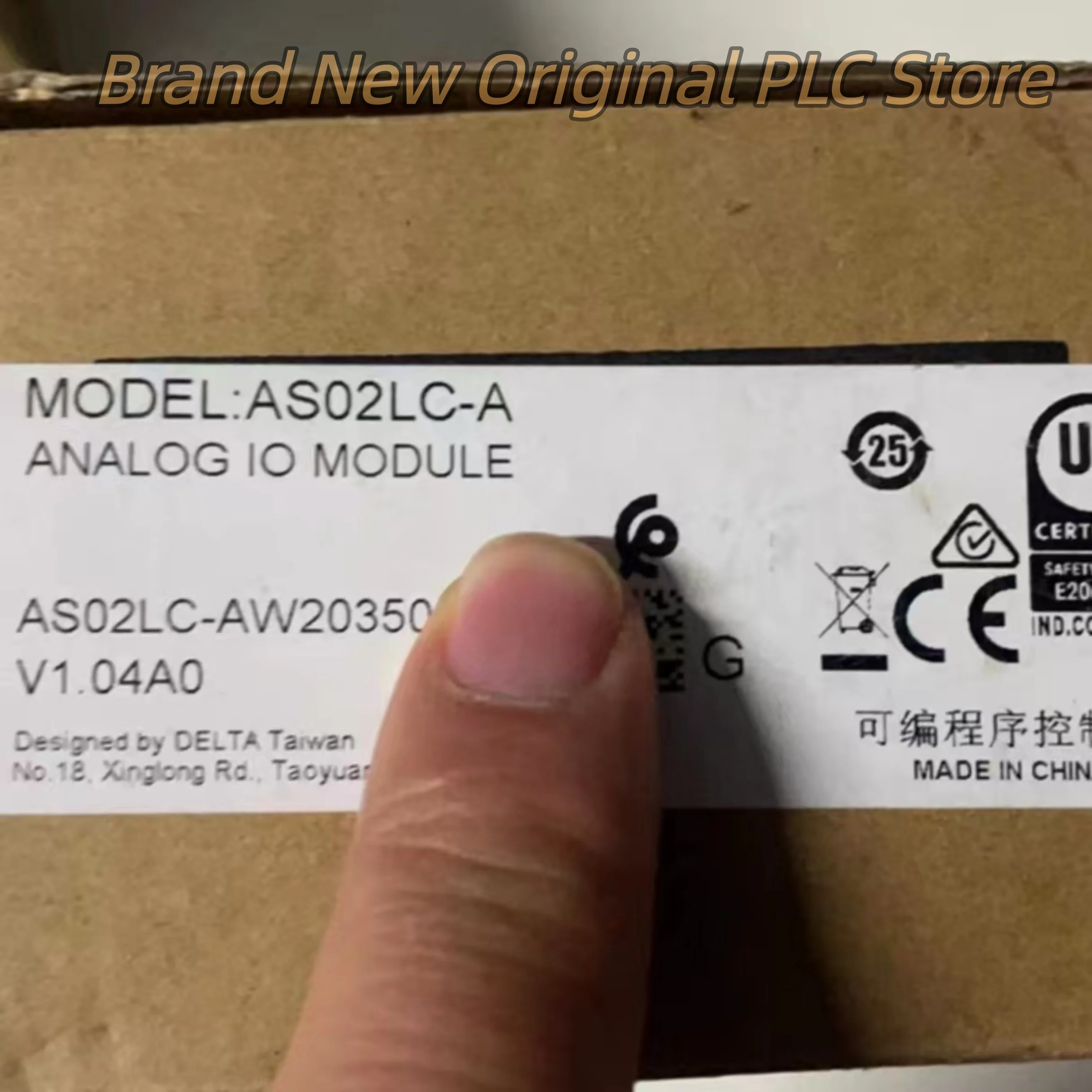 

Модуль ПЛК Новый оригинальный AS02LC-A AS04AD-A AS04DA-A