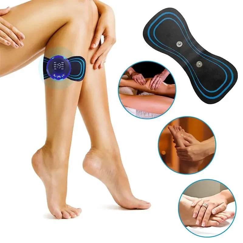 Electric Shock Massage Patches Cervical Spine Stimulator Neck Arm Leg Pain Relief Health Care Relaxtion Tool Mini EMS Massager