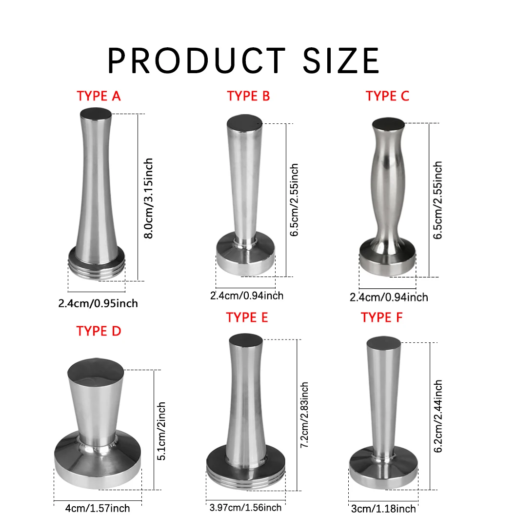 Coffee Pressing Powder Hammer Stainless Steel  Coffee Tamper Tool Compative With Nespresso/dolce/vertuo/illy/k-cup Pods