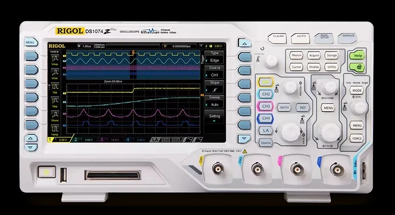 digital oscilloscope DS1054Z DS1104Z PLUS 50MHz 70MHz 100MHz 200MHz 4 channel oscilloscope