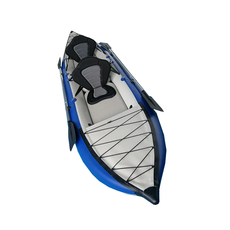 2 Person Fishing Inflatable Canoe Kayak for Water Sport Equipment