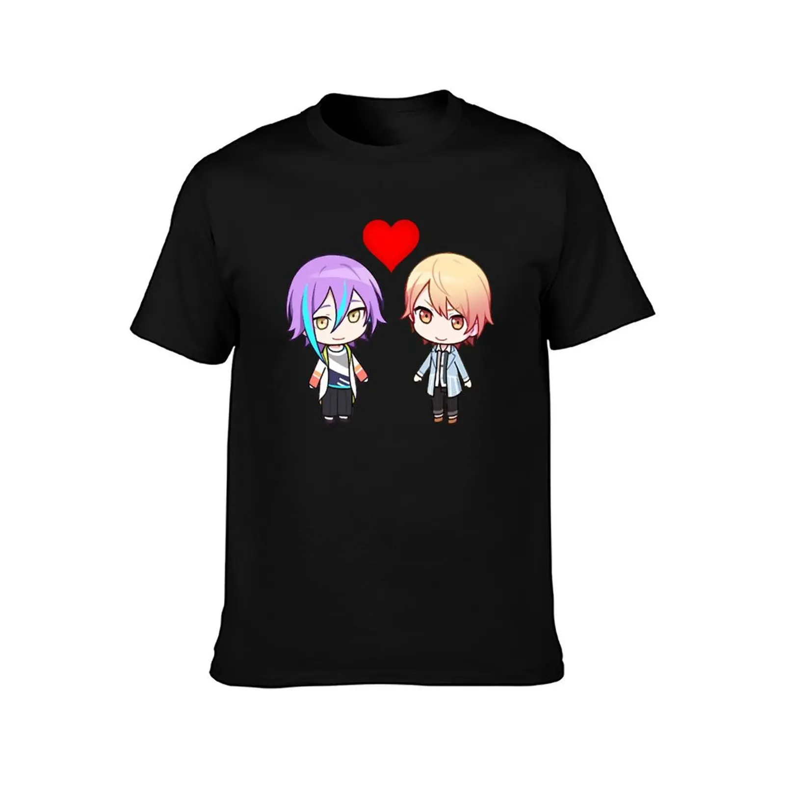rui kamishiro tenma tsukasa in love project sekai ruikasa T-Shirt Plus Size Short Sleeve T-Shirt