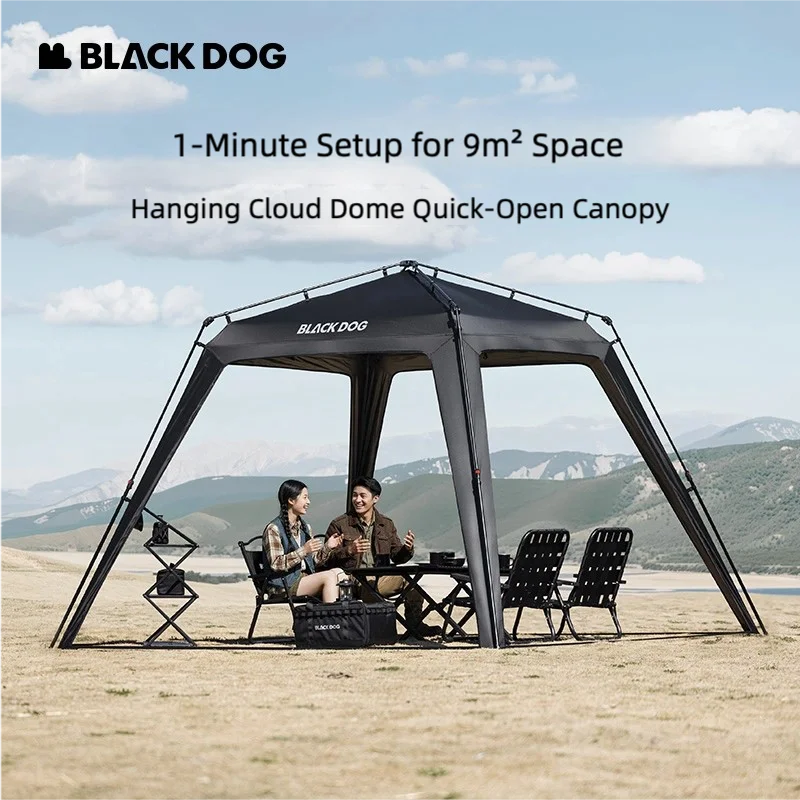 

BLACKDOG Automatic QuickOpen Outdoor Canopy Waterproof UV Protection Outdoor Foldable Canopy Tent For Camping Beach Picnic Party