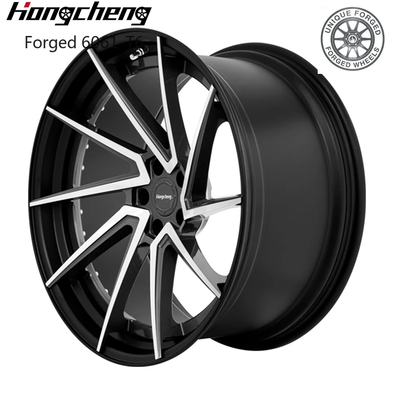 

New model of 26Customizable Forged 2 Piece 18-26 Inch Aluminium Alloy Wheel Passenger Car Rims 5x112 6X139.7 5X114.3 5X130 25mm