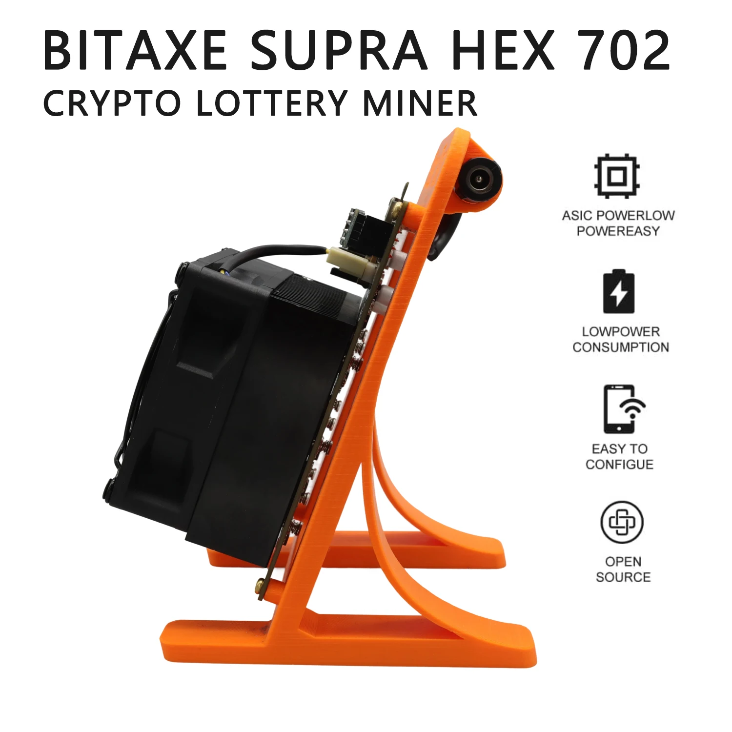 Bitaxe Supra Hex 702 4.2Th/s 90W BM1368 Bitcoins Miner BTC Miners Home Use Cryptos Miner Antminer S21 Pro Asic Miner