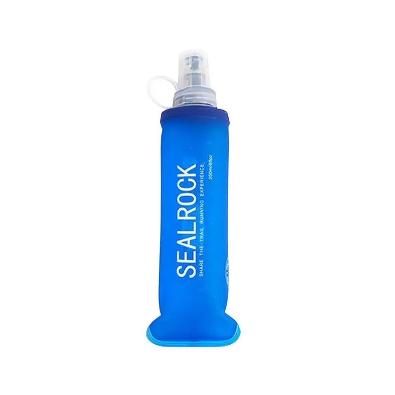 

Soft Water Bottles For Hiking Collapsable Water Bottles Soft Flask Running Compact Folding Wide Mouth Collapsable Running Flask