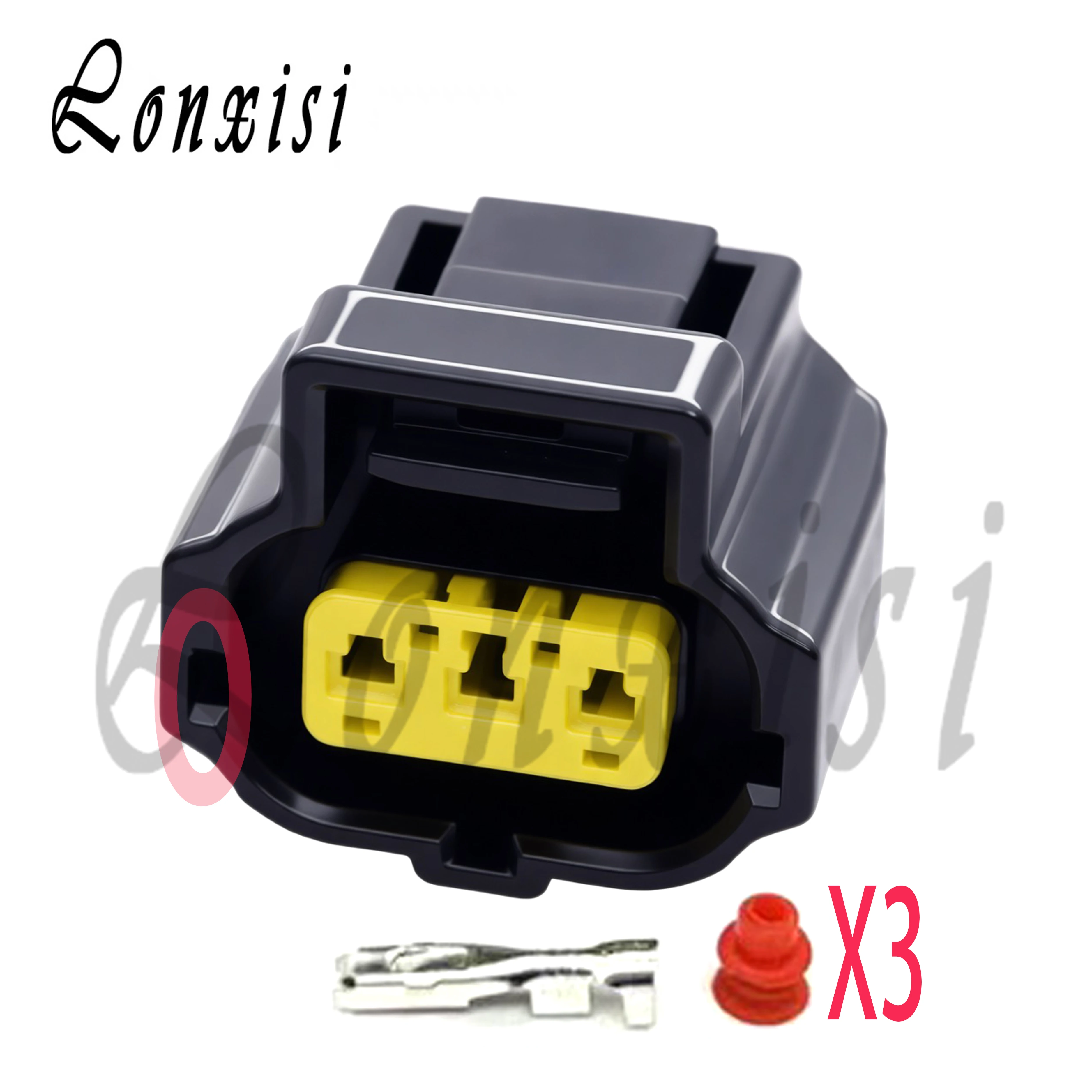3 Pin 184034-1 Female Automobile Waterproof SSC Clutch Speed Sensor Plug 184311-1 Generator Connector 184032-1 For Ford Focus