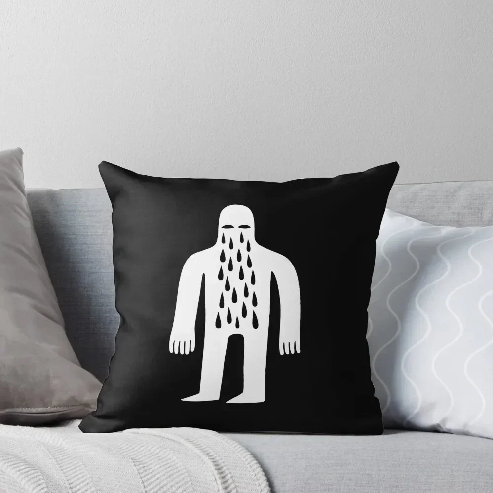 

Crying Man Throw Pillow Pillow Cases Ornamental Pillow