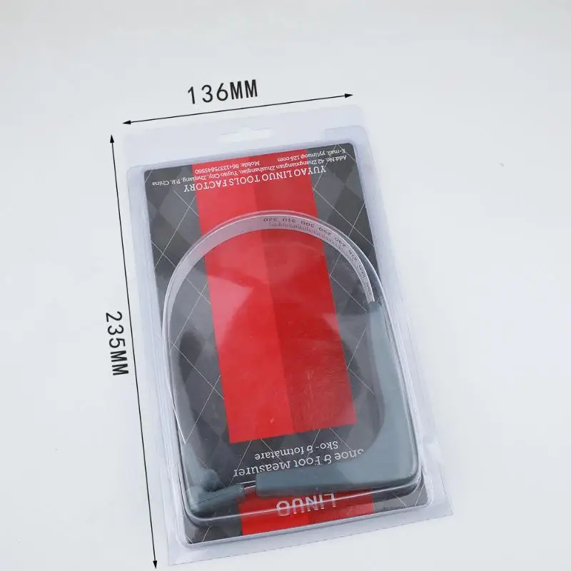 Foot Measuring Gauge Retractable Accurate Foot Size Ruler Fits Toddlers to Adults Measurement Tool for Home Shoe Fitting