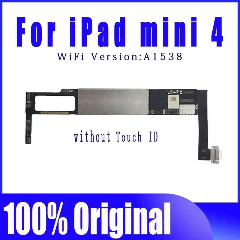 100% Tested Logic Board A1432 A1489/A1599 A1538 Clean iCloud Original Free iCloud For iPad MiNi 1 2 3 4 Motherboard