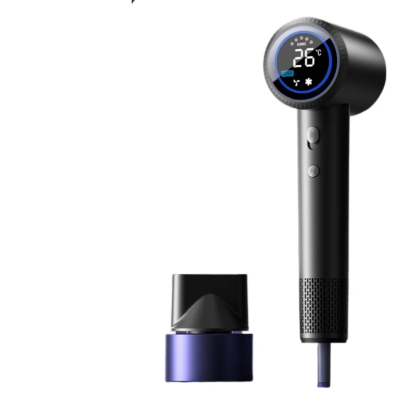 Fast-drying hair dryer, bladeless, smart display, home-use negative ion, non-damaging hair dryer