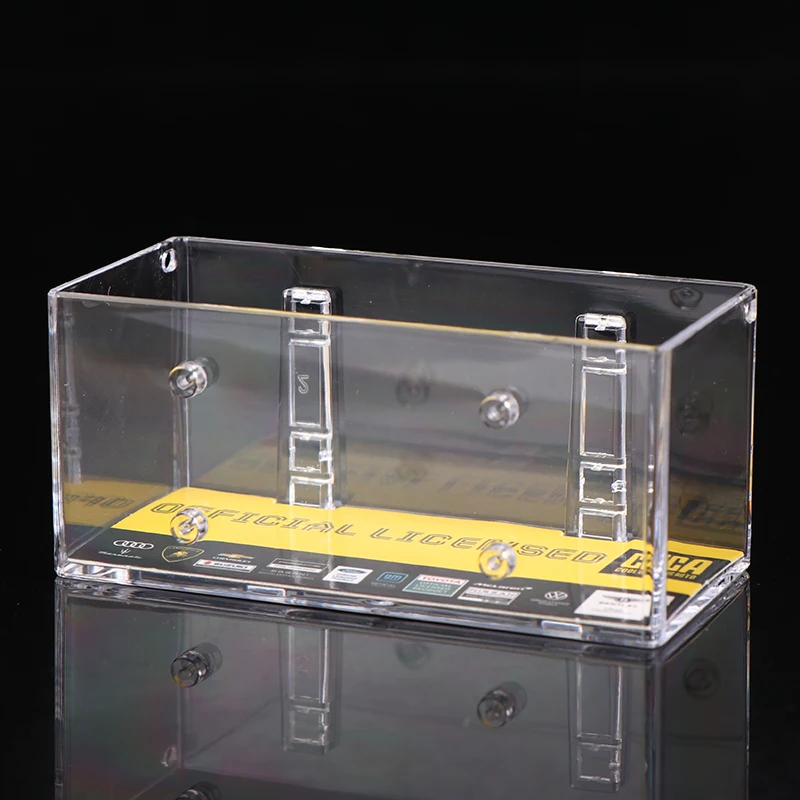 Acrylic Display Case Fit For 1:64 Mini Size Dust Proof Clear Box Cabinet 1/64 Action Figures Display Box