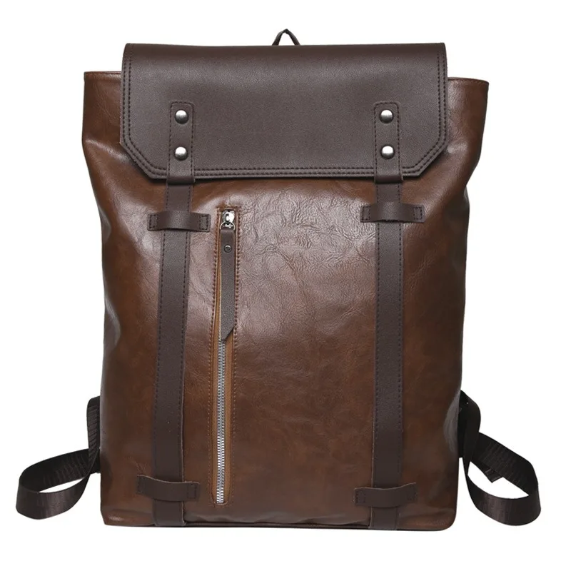 

2025 Luxury Vintage Leather Backpack for Women Large Capacity Ladies Bookbag Rucksack Fashion School College Travel Bagpack